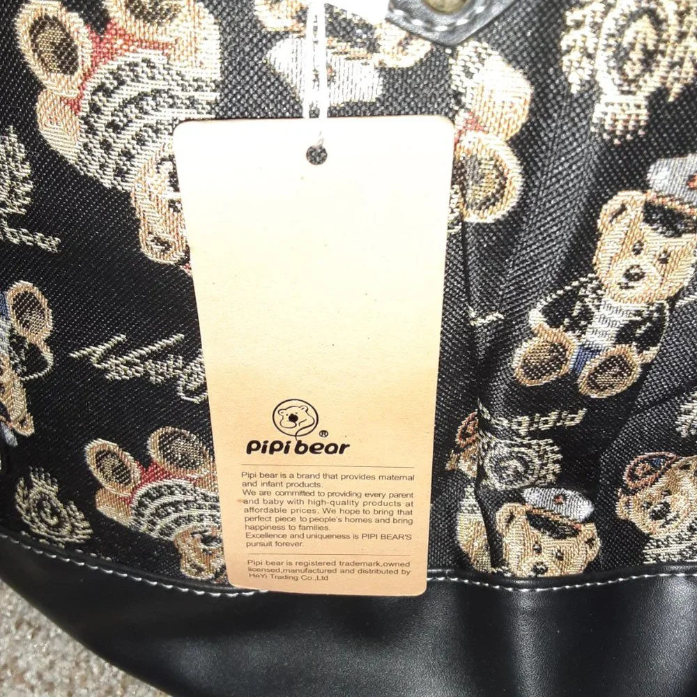 Pipi Bear Diaper Bag NWT Awesome Design & Stylish